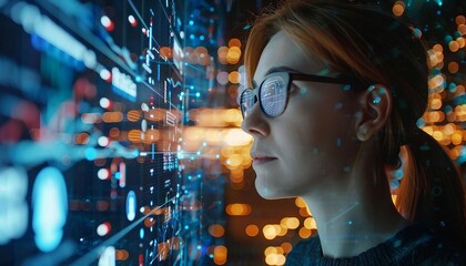 Digital Transformation Initiatives, digital transformation initiatives with an image depicting businesses leveraging technology, AI