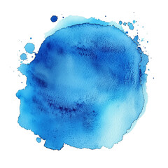 Blue Watercolor Stain
