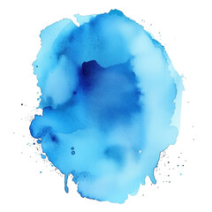 Blue Watercolor Stain
