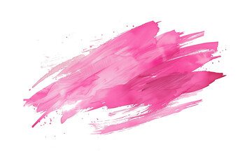 Simple Pink Watercolor Stroke