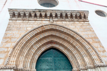 Obraz premium Portal of Gothic cathedral