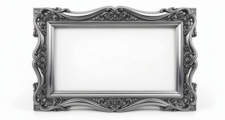  Elegant, empty frame, ready for your masterpiece