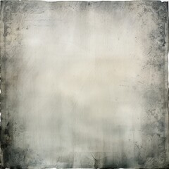 Obraz na płótnie Canvas Silver blank paper with a bleak and dreary border