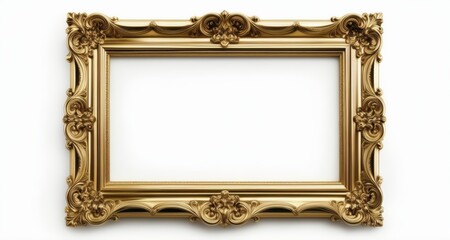  Golden frame, ready to frame your masterpiece