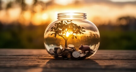  Growing wealth with a little piggy bank magic