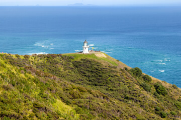 Fototapeta na wymiar Cape Reinga lighthouse, northland, New Zealand
