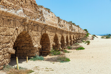 Caesarea aqueduct, Israel