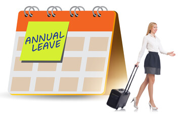 Concept of annual vacation and leave