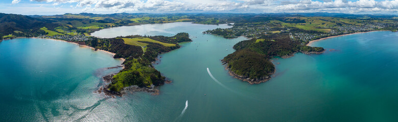 Entrance to Mangonui Harbour, Northland, New Zealand