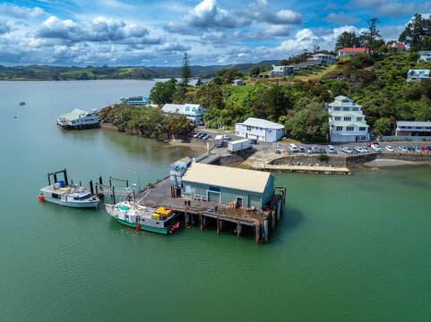 Mangonui Wharf, Northland, New Zealand