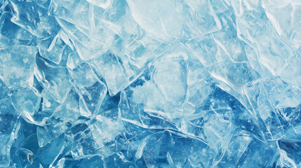 Padrão de gelo azul claro - Papel de parede