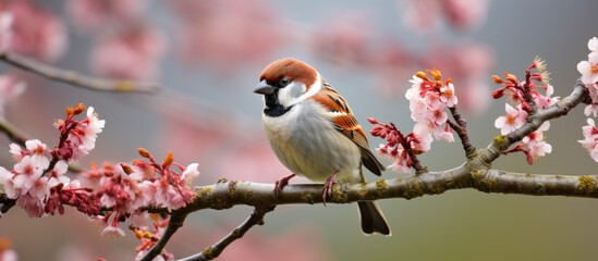 A tree sparrow
