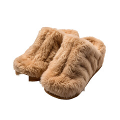 Slippers isolated on transparent background