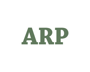 ARP logo design vector template