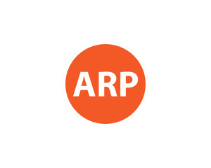 ARP logo design vector template