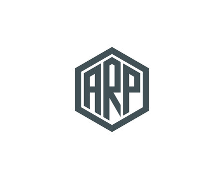 ARP logo design vector template