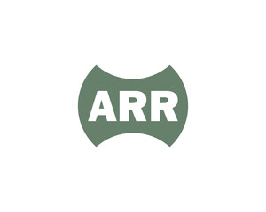 ARR Logo design vector template