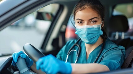 Stpatrick s day banner with irish decorations on green background, customizable text space.