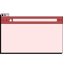 User Interface Website Frame