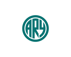 ARY Logo design vector template