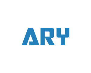 ARY Logo design vector template