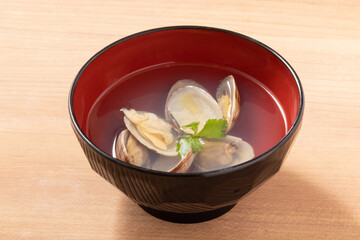 あさり　吸い物