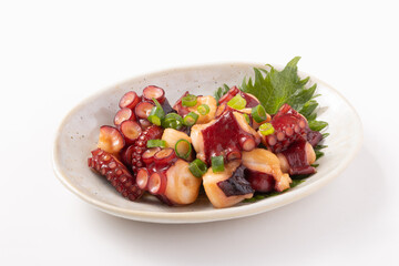 ［北海道産］北海たこのバター醤油焼き（水だこ）