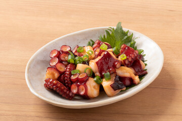 ［北海道産］北海たこのバター醤油焼き（水だこ）