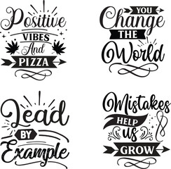 Motivational Svg Bundle, Positive Quote, Enjoy 50% Off when you Order , Saying Svg, Hand Lettered, Svg Dxf Eps Png Files, Funny Quotes