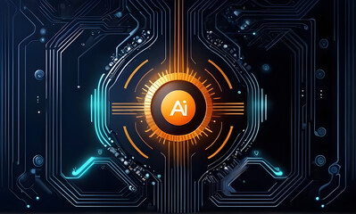 Obraz premium artificial intelligence ai stocks photo