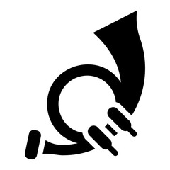 horn Solid icon