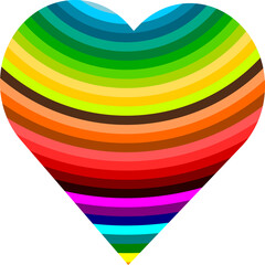 Obraz premium Decorative Heart with element pattern background 