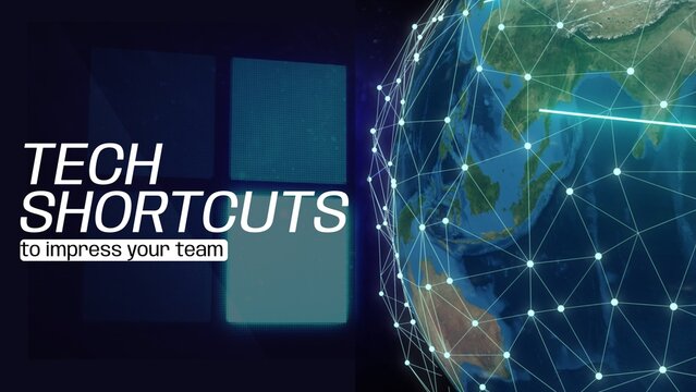 Boost your team's efficiency, digital globe and shortcuts - Powered by Adobe