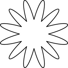 Aesthetic Monoline Shape Element 