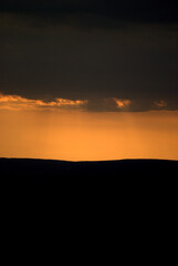 Atardeceres en la Gran sabana,un espectaculo de la naturaleza.