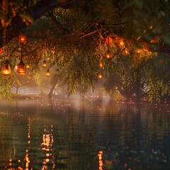 Imagine a serene riverside retreat, where World Dol Yatra and Holi celebrations unfold beneath the shade of ancient willow trees