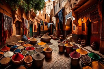 traditional turkish market