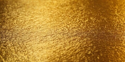 Fototapeta na wymiar Gold foil background with light reflections