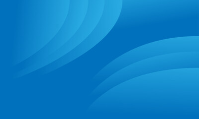Abstract blue color background. Dynamic shapes composition. Vector illustration