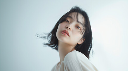 若い女性のビューティーイメージ

