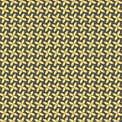 seamless pattern with flowers background yellow gold	