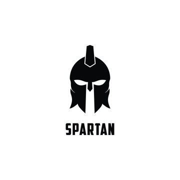 Face Mask Spartan Warrior logo design
