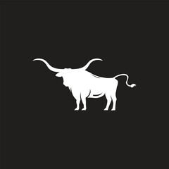 Texas Longhorn silhouttee