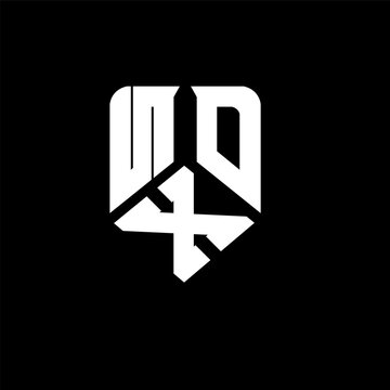 NXO letter logo design on black background. NXO creative initials letter logo concept. NXO letter design.
