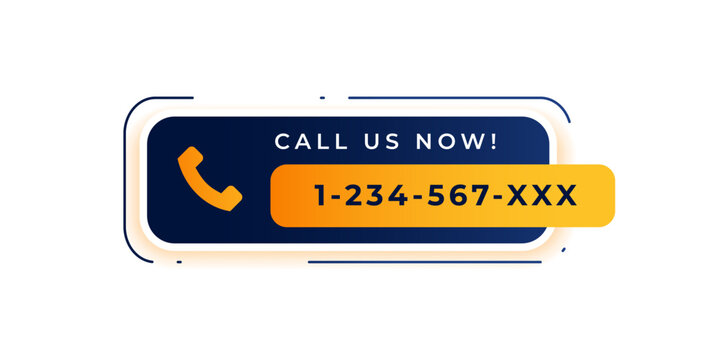 modern call us now promotion template for web service