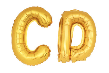 Gold Letters CD on isolated background.png