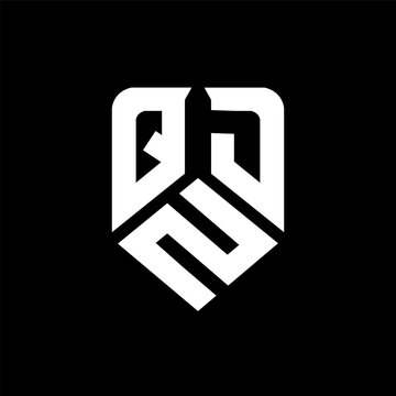 QZD letter logo design on black background. QZD creative initials letter logo concept. QZD letter design.
