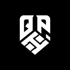 QIP letter logo design on black background. QIP creative initials letter logo concept. QIP letter design.
