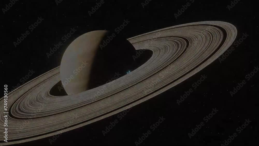 Wall mural 3d render of an alien spaceship moving through interstellar space with a blackhole and moving toward
