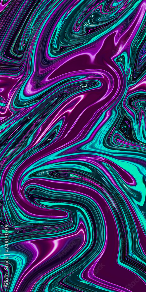 Wall mural abstract colorful background with lines